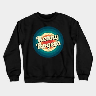 Graphic Kenny Name Retro Vintage Circle Crewneck Sweatshirt